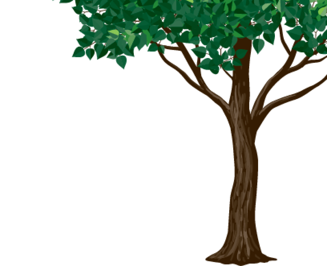tree on the banner